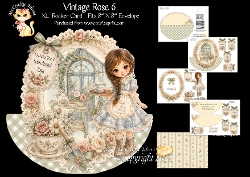 Vintage Rose 6 Rocker
