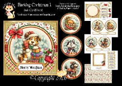 Barking Christmas 1 6x6
