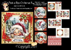 Peek a Boo Christmas 8 6x6