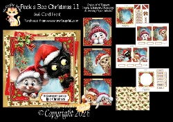 Peek a Boo Christmas 11 6x6