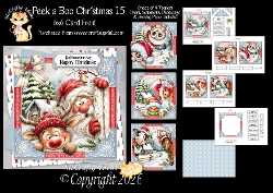 Peek a Boo Christmas 15 6x6