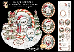 Frosty Christmas 8 Rocker