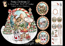 Frosty Christmas 12 Rocker