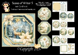 Scenes of Winter 5 6x6