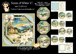 Scenes of Winter 11 6x6