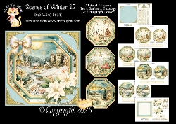 Scenes of Winter 12 6x6