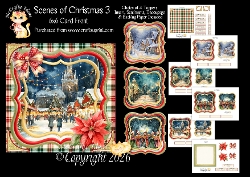 Scenes of Christmas 3 6x6