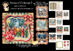 Scenes of Christmas 5 6x6