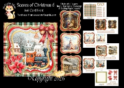 Scenes of Christmas 6 6x6