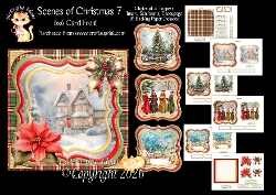 Scenes of Christmas 7 6x6