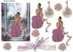 Forever Yours Decoupage Sheet 1a