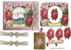 Forever Yours Decoupage Sheet 4a