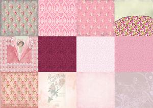 Vintage Shabby Chic Papers Set 2
