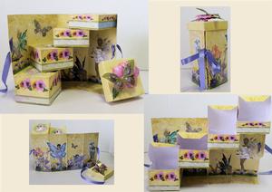 Where the Fairies Live Treasure Tower Trinket Box Kit