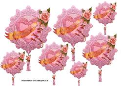 My Love Forever Topper Sheet