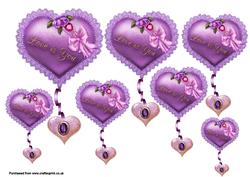 Love is You Topper Sheet