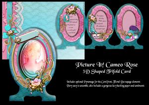 Picture It! Cameo Rose Card Kit