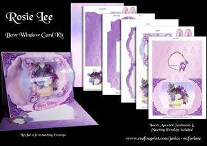 Rosie Lee Bow Window Card Kit