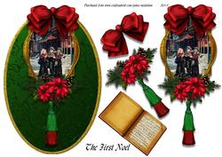The First Noel Large 3D Topper Sheet
