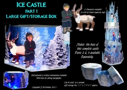 Ice Castle #1 Large Gift/storage Box