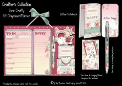 Sew Crafty  A4 Organiser/Planner