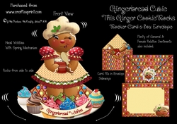 Gingerbread CutiesThis Ginger Cookie Rocks - Rocker Card & Envelope Kit
