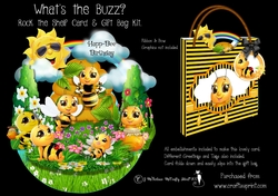 Whats the Buzz? Rock the Shelf Card & Gift Bag Kit