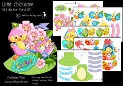 Little Chickadees  Mini Rocker Card Kit