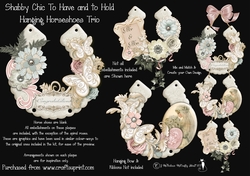 To Have and to Hold Hanging Horseshoes Trio