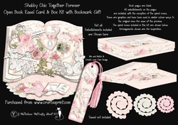 Image of cup774952_905 - Together Forever - Open Book Easel Card & Box Kit.