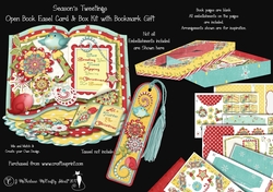Seasons Tweetings - Open Book Easel Card & Box Kit