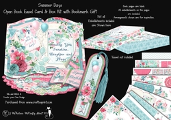 Summer Days - Open Book Easel Card & Box Kit