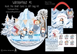 Winterfest #1 Rock the Shelf Card & Gift Bag Kit