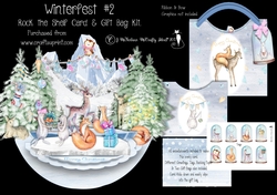 Winterfest #2 Rock the Shelf Card & Gift Bag Kit