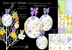 Count your Chickens Easter Egg Favour Boxes