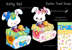 Bunny Hop -Easter Treat Boxes