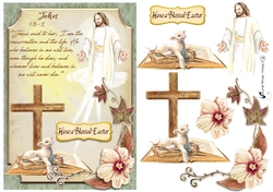 Blessed Easter - A5 Card Front