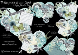 Whispers from God Hanging Hearts Trio