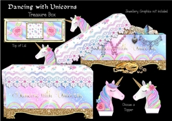 Dancing with Unicorns Treasure Box