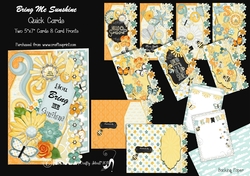Bring Me Sunshine Quick Cards Kit.