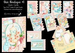 Chic Boutique #1 Quick Cards Kit.
