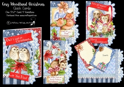 Image of cup893903_905 - Cosy Woodland Christmas Quick Cards