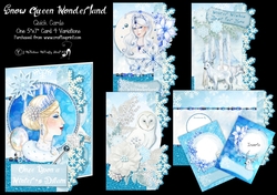 Snow Queen Wonderland Quick Cards