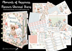 Moments of Happiness Planner/Journal Diary
