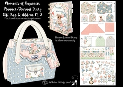 Moments of Happiness Planner/Journal Diary Gift Bag Add-on Pt 2
