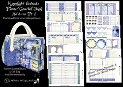 Moonlight Serenade  Planner/Journal Diary Add-on Pt 1