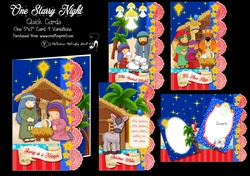 One Starry Night Quick Cards