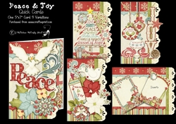 Peace & Joy Quick Cards