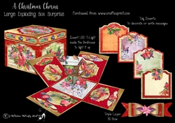 A Christmas Chorus Exploding Box Surprise Kit.