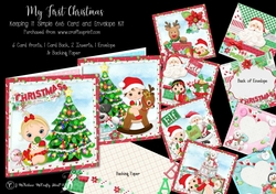 My First Christmas Keeping it Simple 6x6 Card Kit